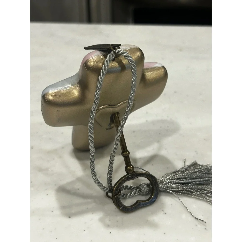DEMDACO Artful Cross Hope In Your Heart Watercolor Keepsake with Key & Tassel